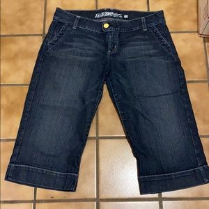 Guess Jeans Capri dark blue waist 32